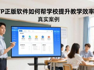 TP正版软件如何帮学校提升教学效率？真实案例