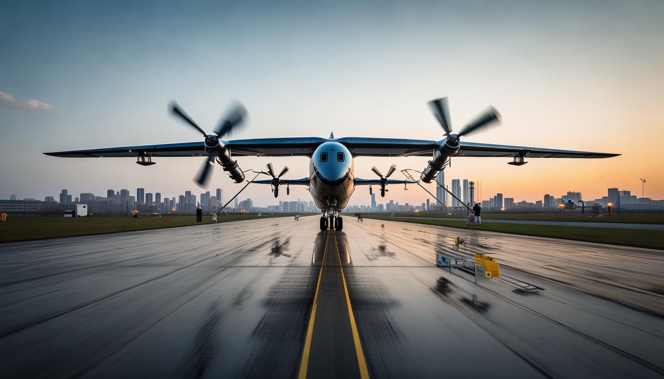 TP1000无人运输机的成功首飞与年底测试的展望_无人飞行测量采集系统_无人机试飞平台