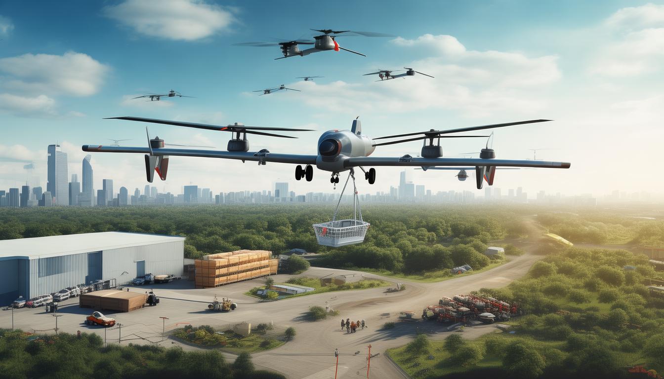 科技创新无人飞机_TP1000无人运输机引领新科技潮流,年底前试飞安排_高科技啊无人驾驶