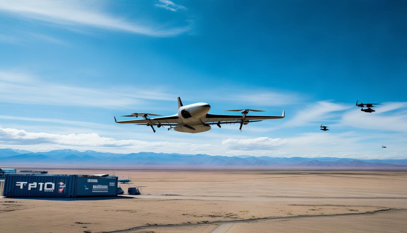 中国无人运输车_国内首款TP1000无人运输机首飞成功，预计年底前试飞_无人运输机载货