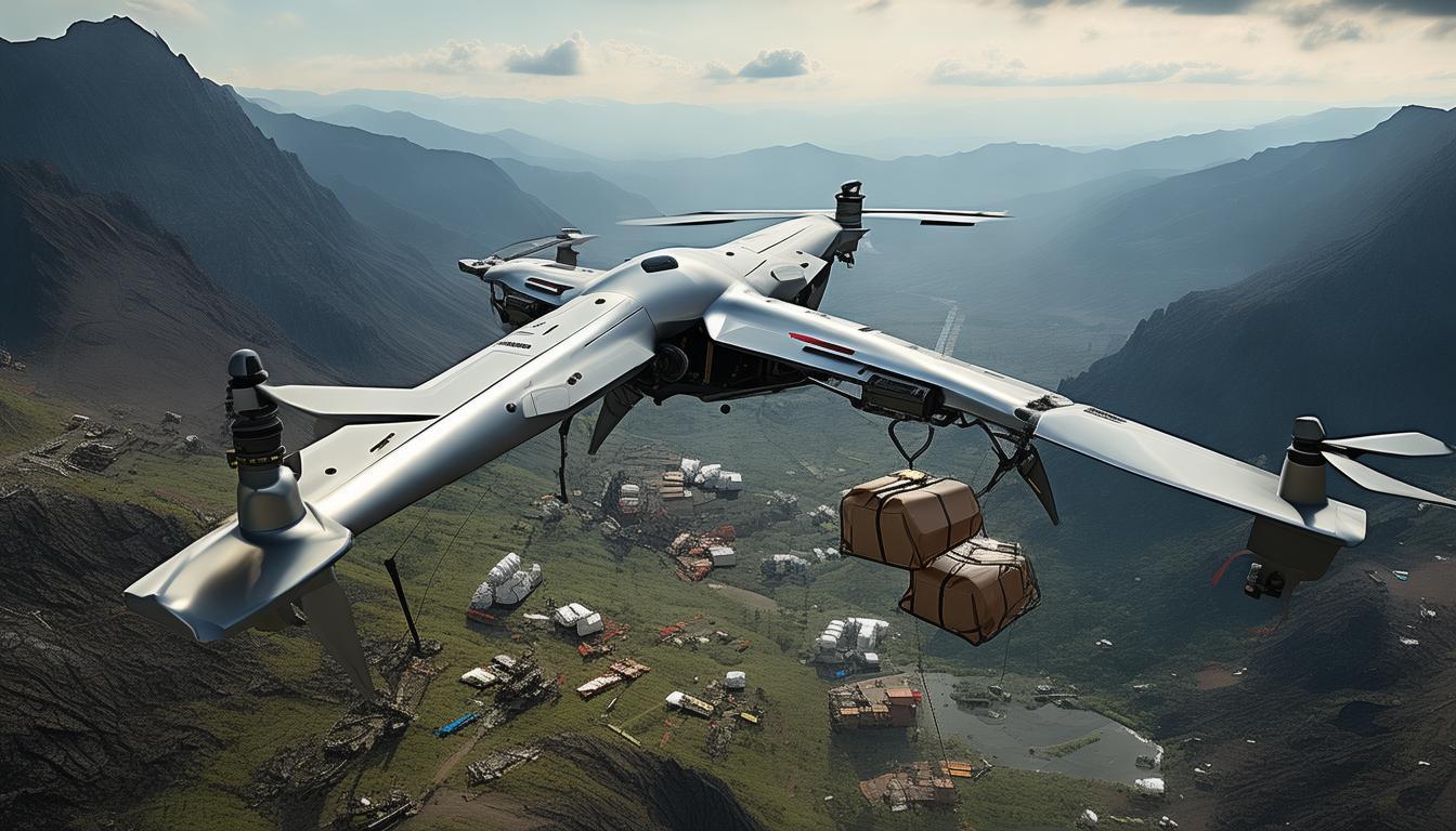 我国TP1000无人运输机的成功首飞,智能空投引人瞩目_无人运输机载货_无人运输机