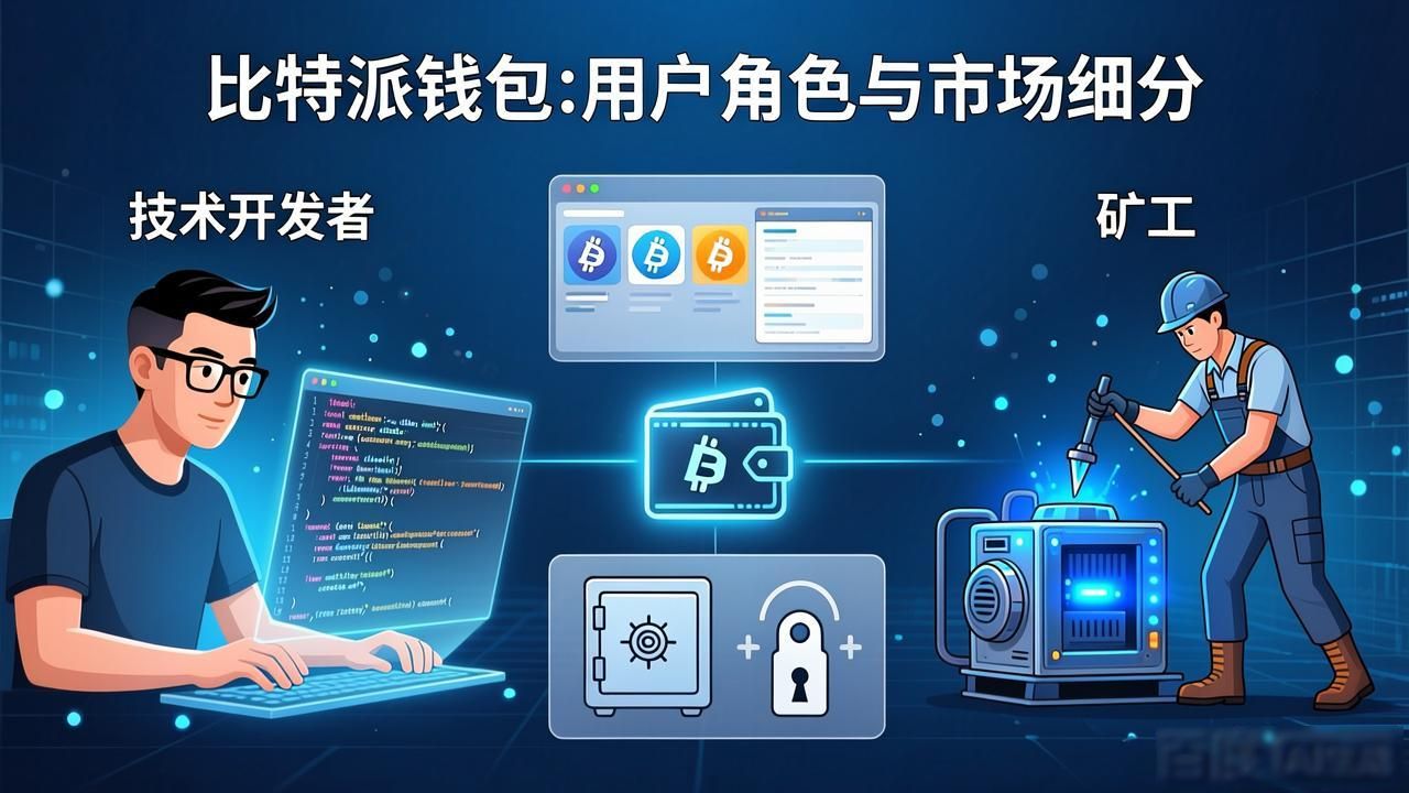 谁在下载比特派钱包？用户角色与市场细分解析