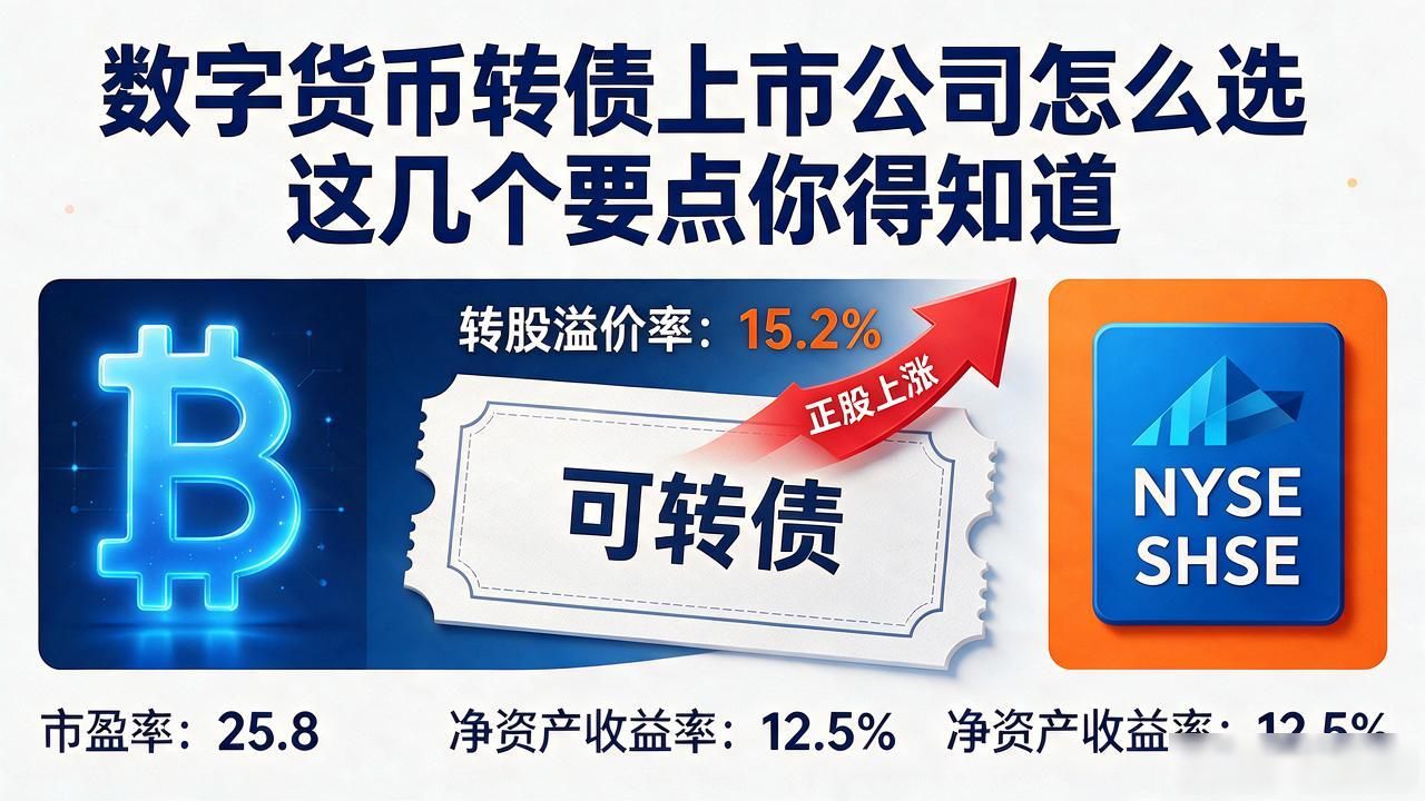数字货币转债上市公司怎么选 这几个要点你得知道