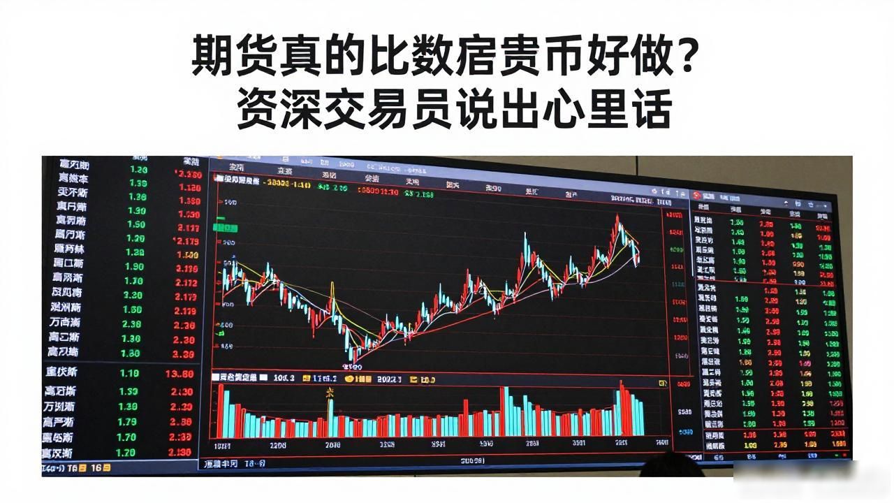 期货真的比数字货币好做？资深交易员说出心里话
