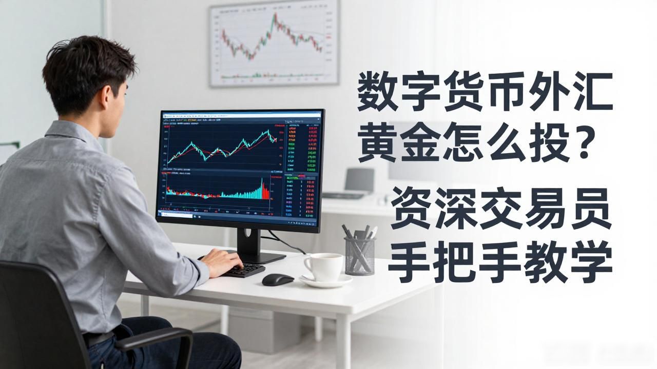 数字货币外汇黄金该怎么投？资深交易员手把手教学