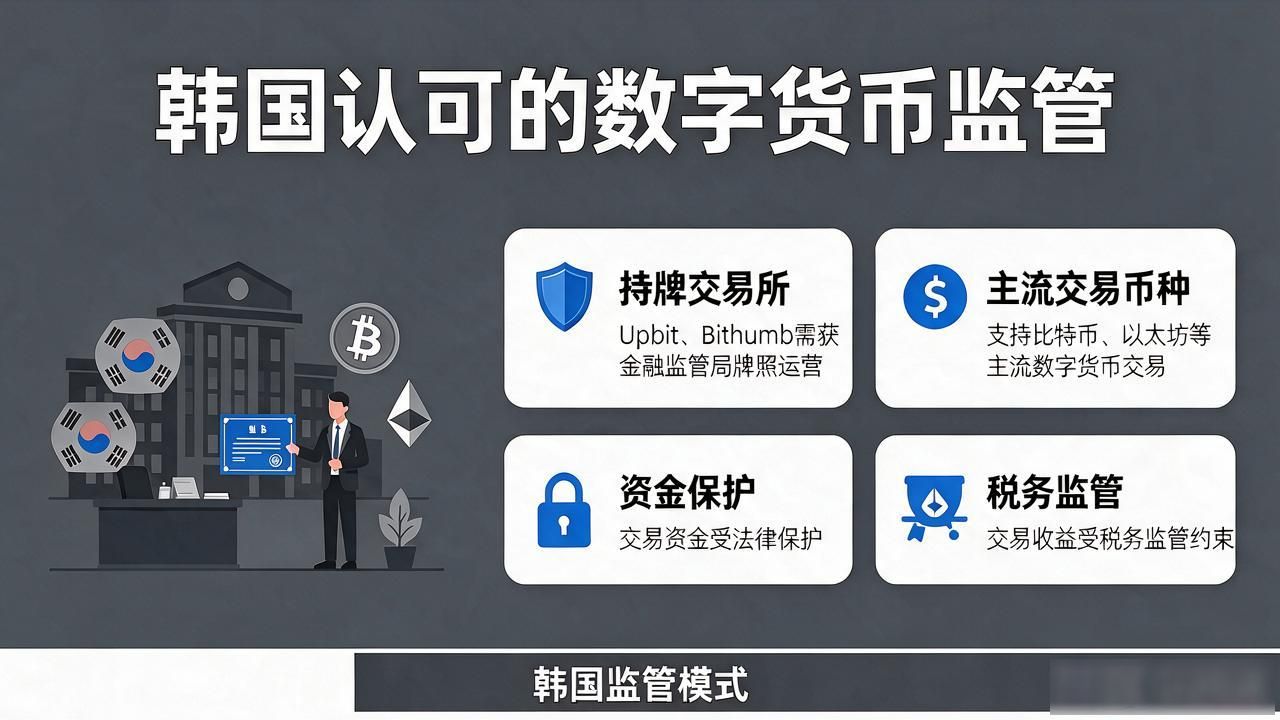 韩国承认的数字货币有哪些？一文了解韩元加密监管