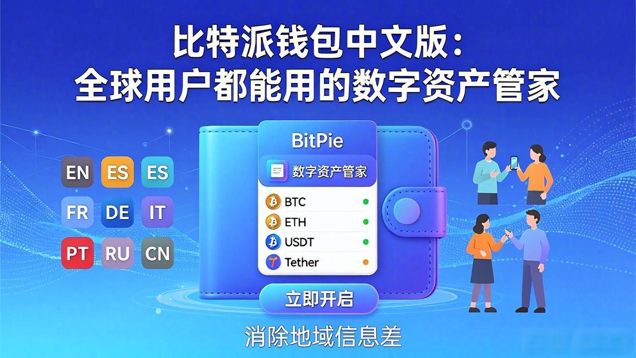 比特派钱包中文版：全球用户都能用的数字资产管家