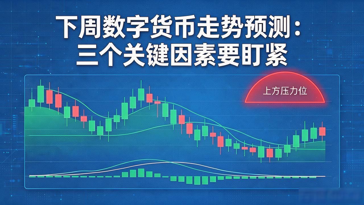 下周数字货币走势预测：三个关键因素要盯紧