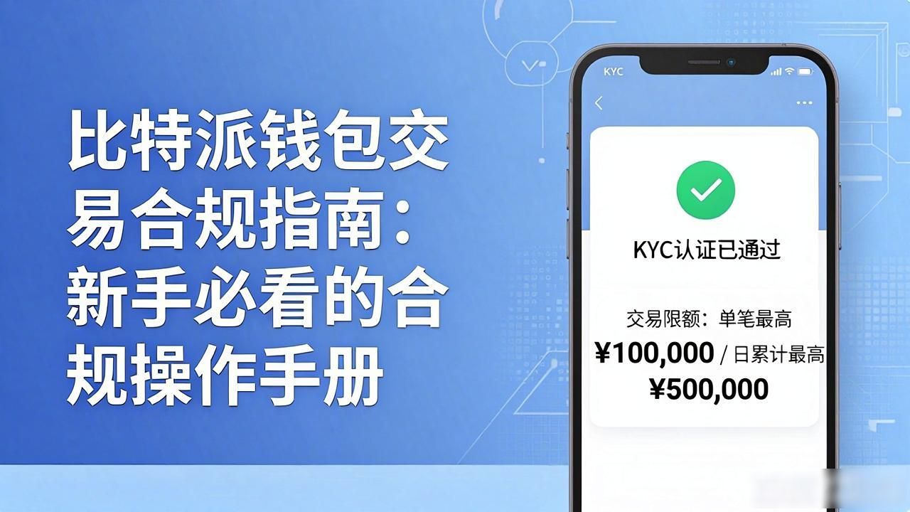 比特派钱包交易合规指南：新手必看的合规操作手册