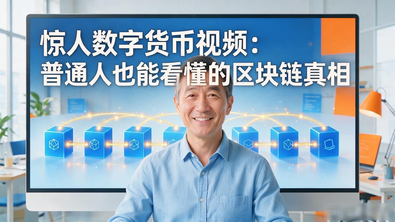 惊人数字货币视频：普通人也能看懂的区块链真相