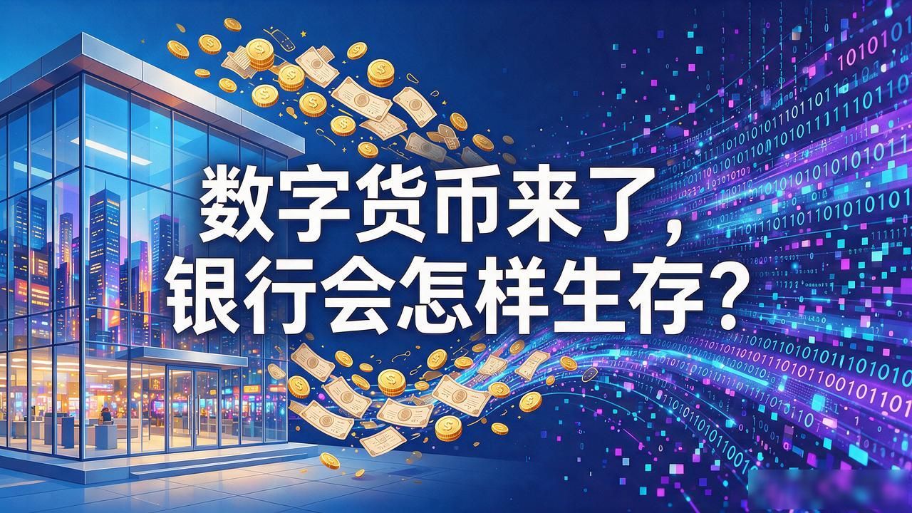 数字货币来了，银行会怎样生存？
