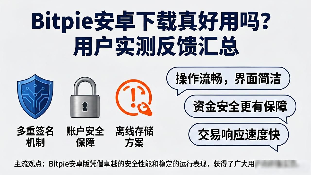Bitpie安卓下载真好用吗？用户实测反馈汇总