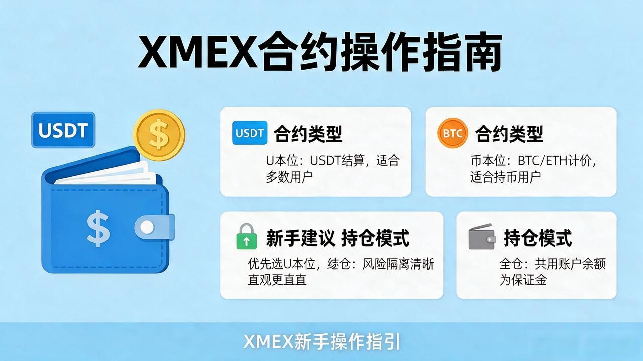 XMEX数字货币合约怎么操作？新手开仓全流程详解