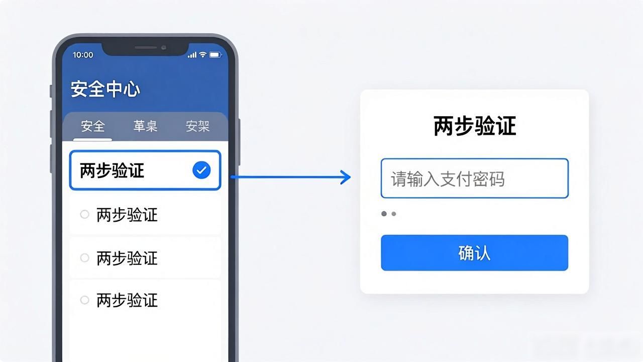 比特派安卓开启两步验证教程
