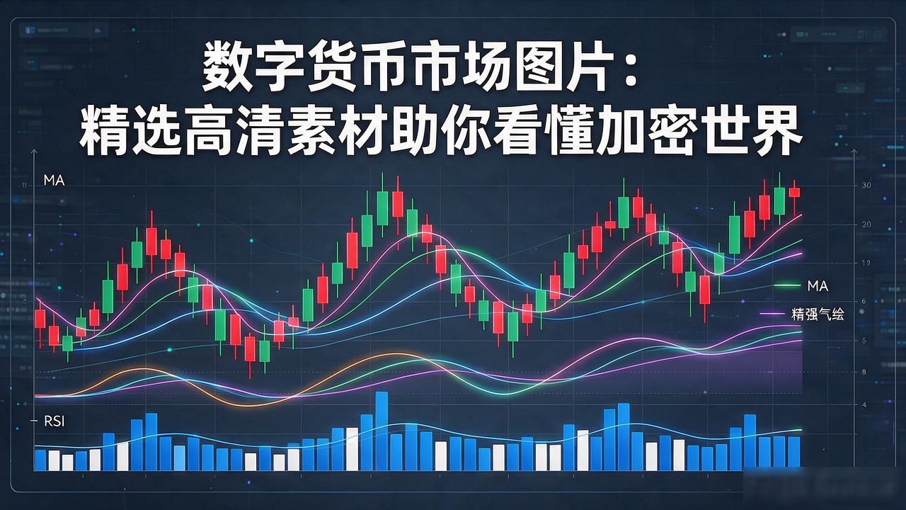 数字货币图片资源推荐_数字货币市场图片大全_数字货币K线图免费模板