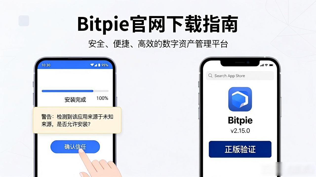 Bitpie官网下载指南：三步搞定正版钱包安装