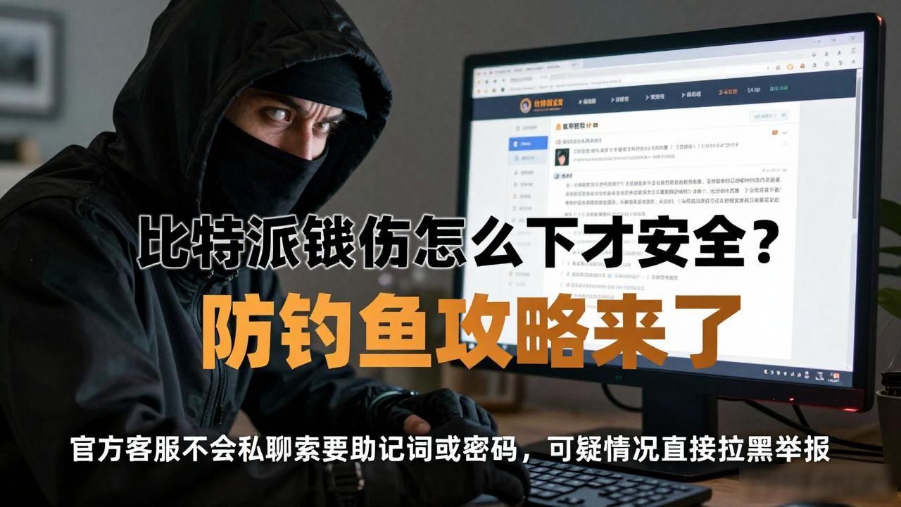 比特派钱包怎么下才安全？防钓鱼攻略来了