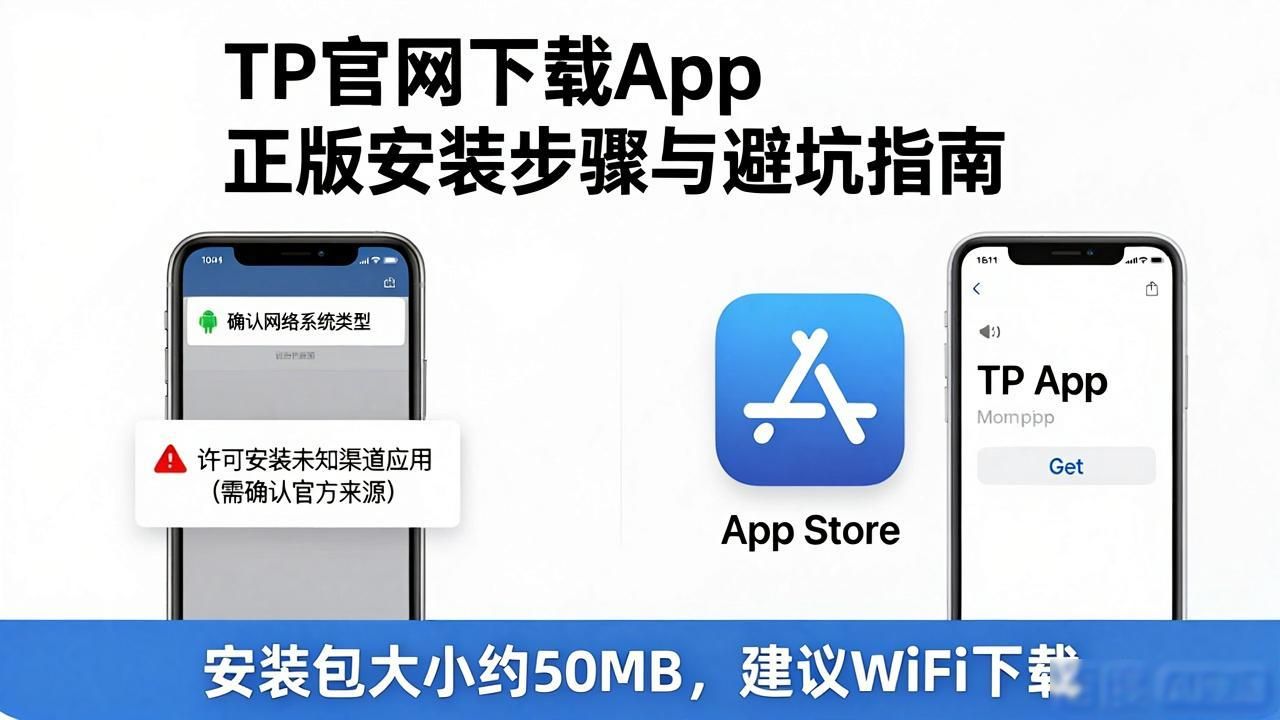 TP官网下载App正版安装步骤与避坑指南
