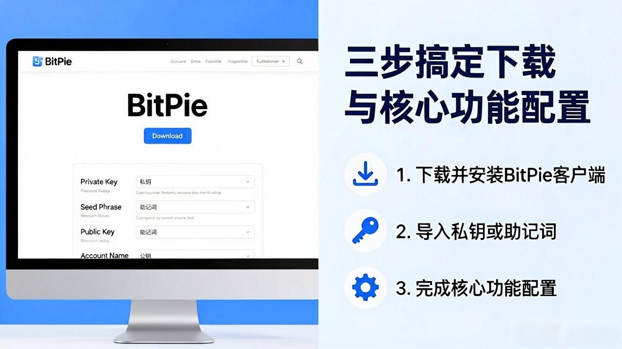 比特派官方中文版：三步搞定下载与核心功能配置