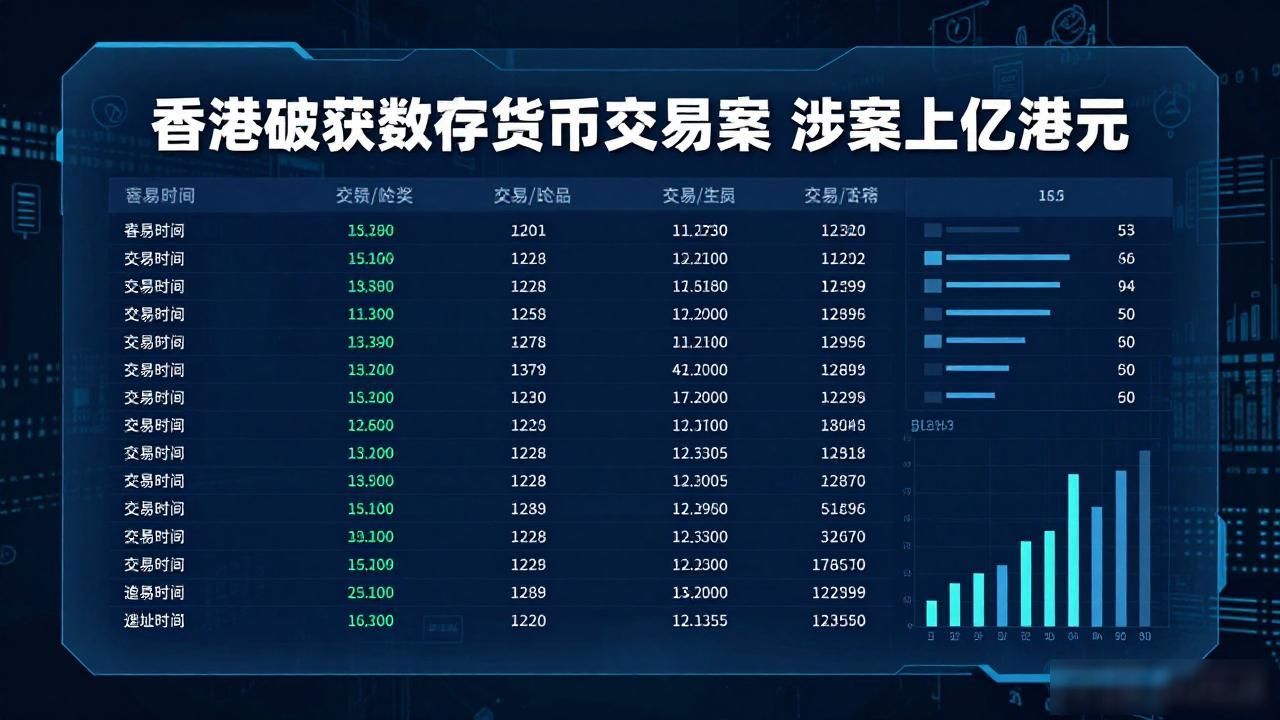 香港破获数字货币交易案 涉案上亿港元