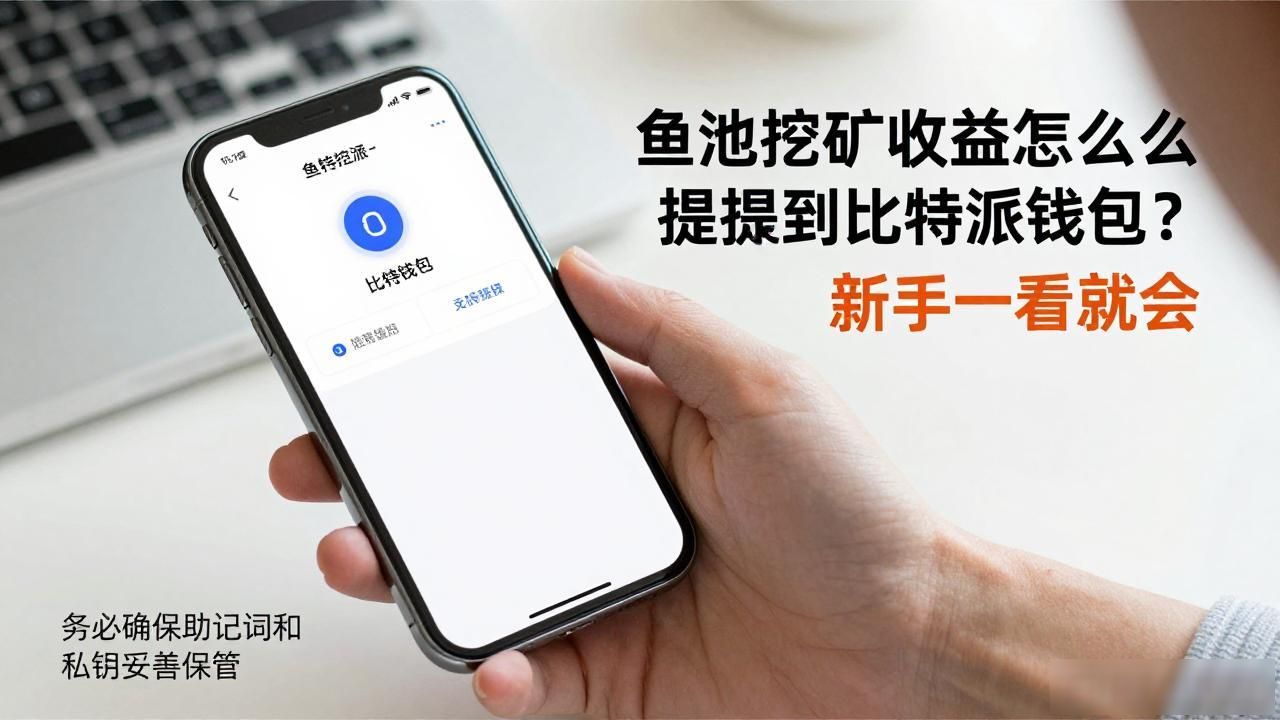 鱼池挖矿收益怎么提币到比特派钱包？新手一看就会