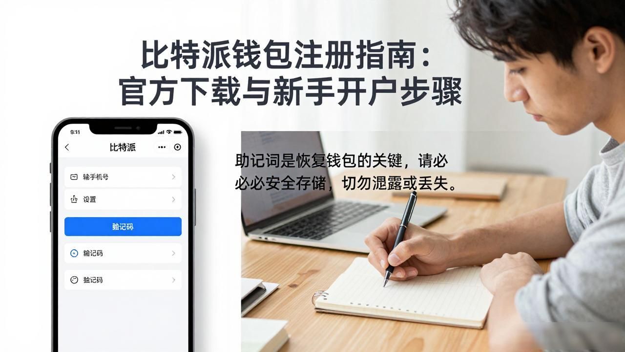 比特派钱包注册指南：官方下载与新手开户步骤