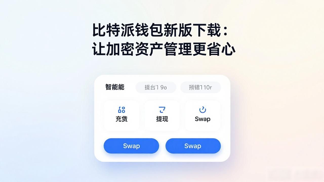 比特派钱包新版下载：让加密资产管理更省心