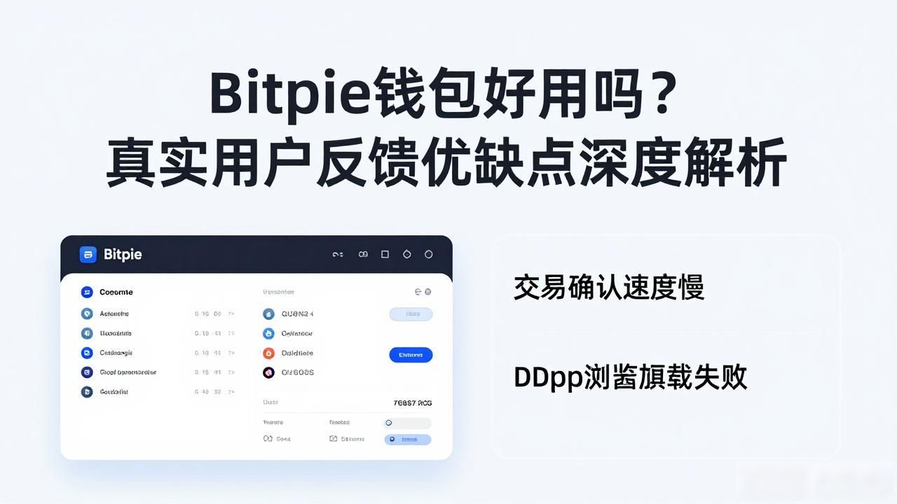 Bitpie钱包好用吗？真实用户反馈优缺点深度解析