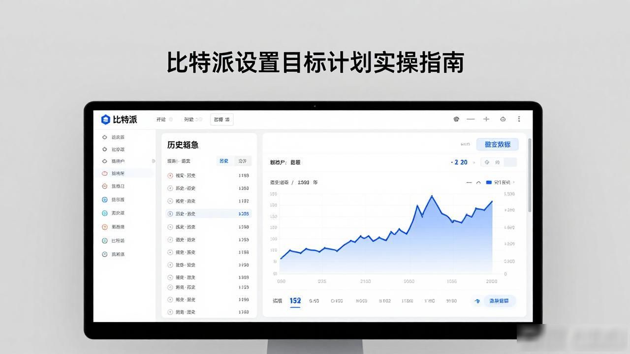 比特派设置目标计划实操指南