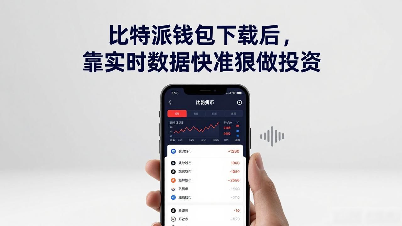 比特派钱包下载后，靠实时数据快准狠做投资