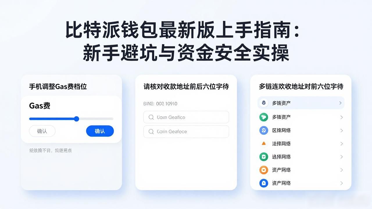 比特派钱包最新版上手指南：新手避坑与资金安全实操