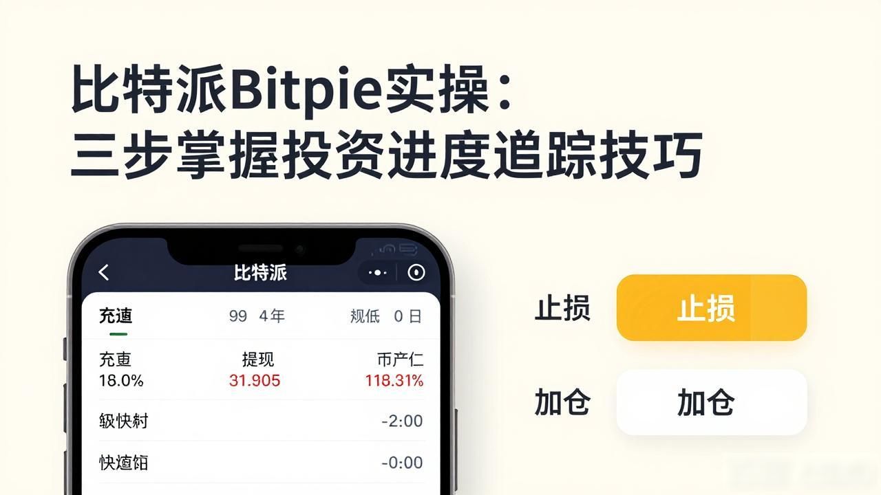 比特派Bitpie实操：三步掌握投资进度追踪技巧