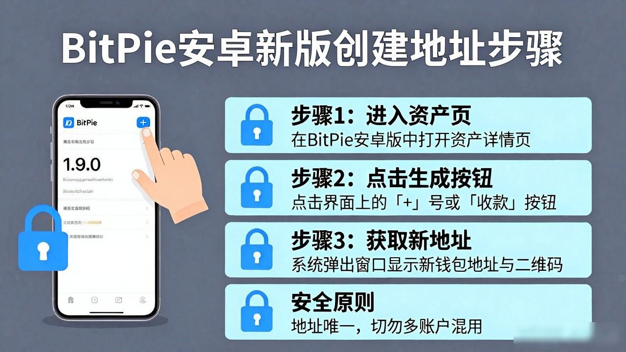 BitPie安卓新版创建地址详细步骤