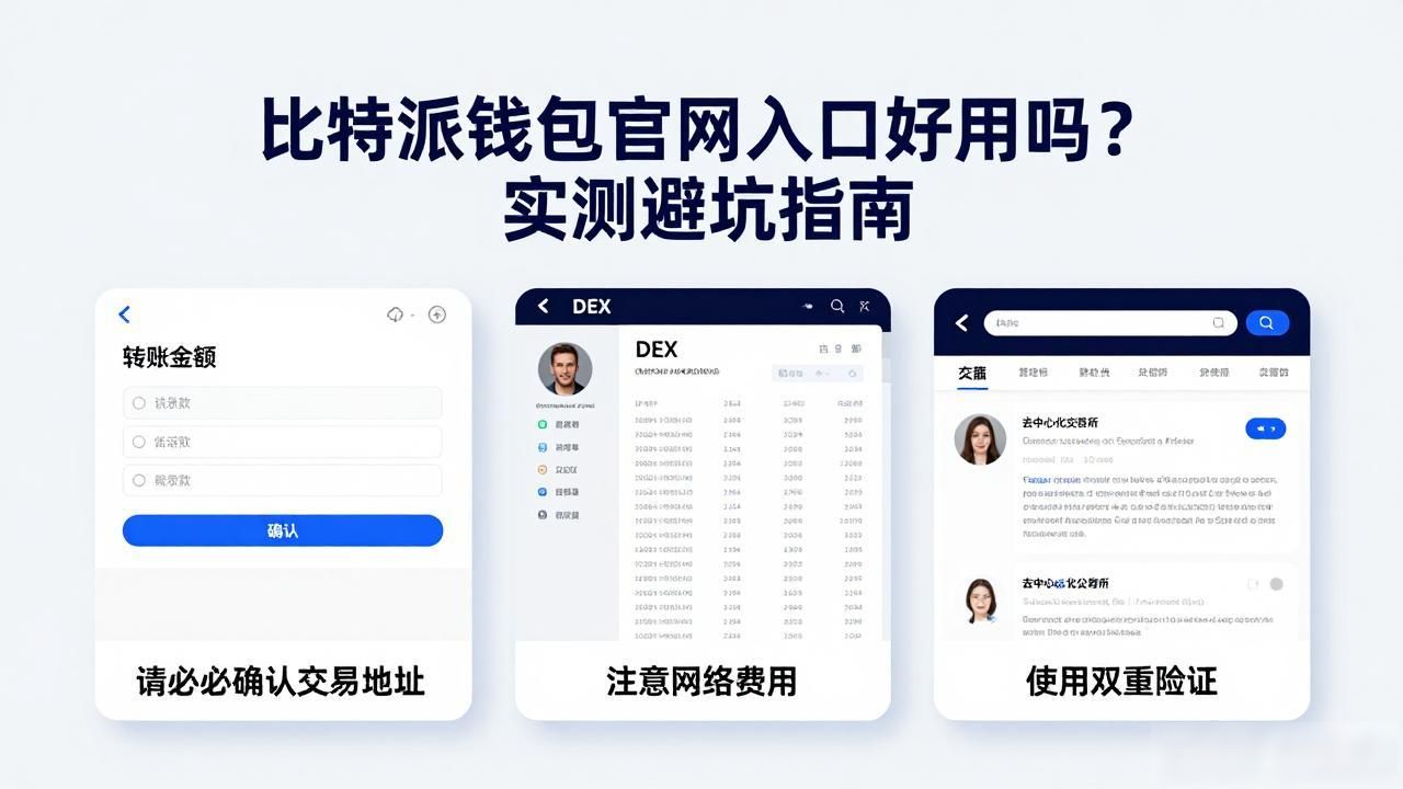 比特派钱包官网入口好用吗？实测避坑指南