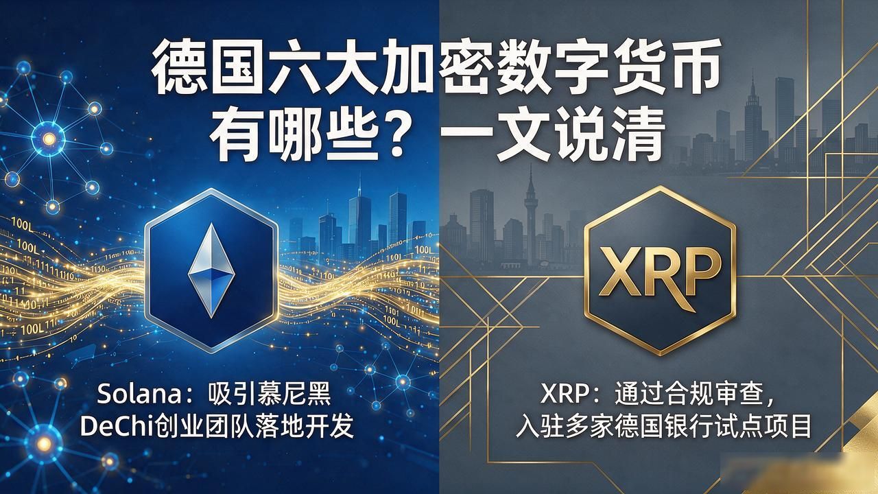 德国六大加密数字货币有哪些？一文说清