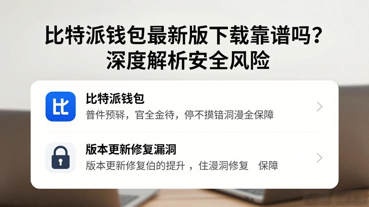 比特派钱包最新版下载靠谱吗？深度解析安全风险
