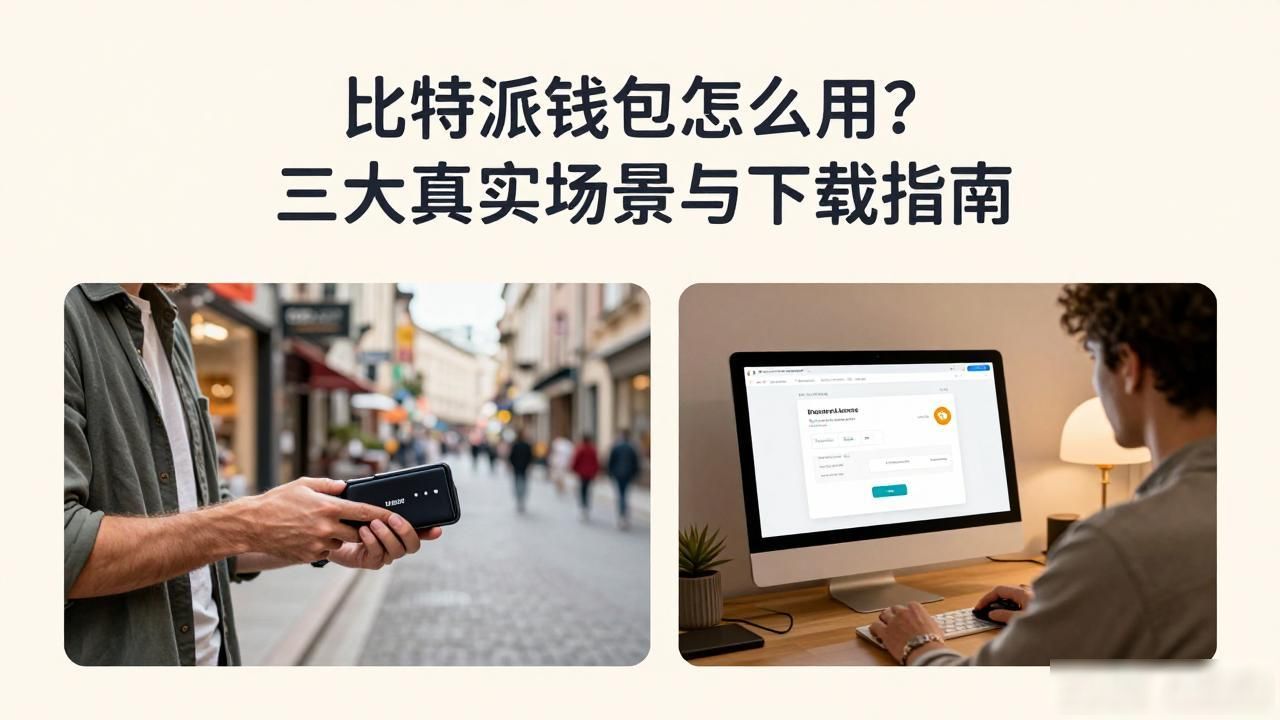 比特派钱包怎么用？三大真实场景与下载指南