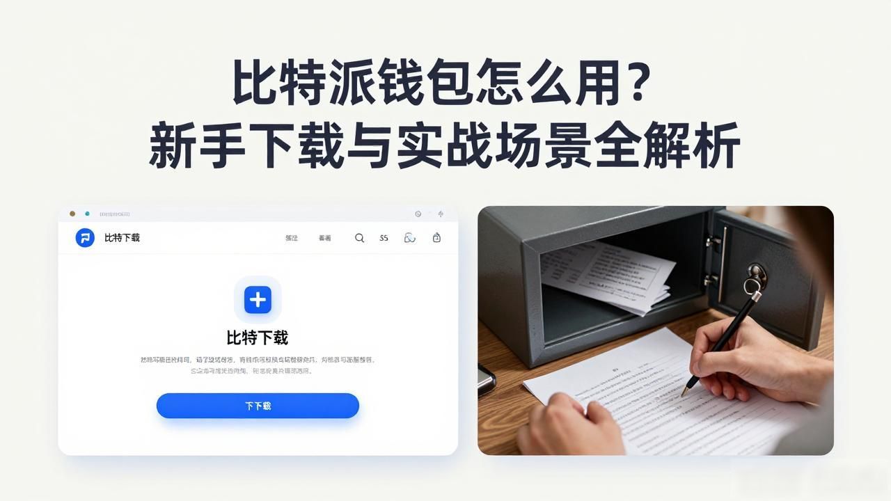 比特派钱包怎么用？新手下载与实战场景全解析
