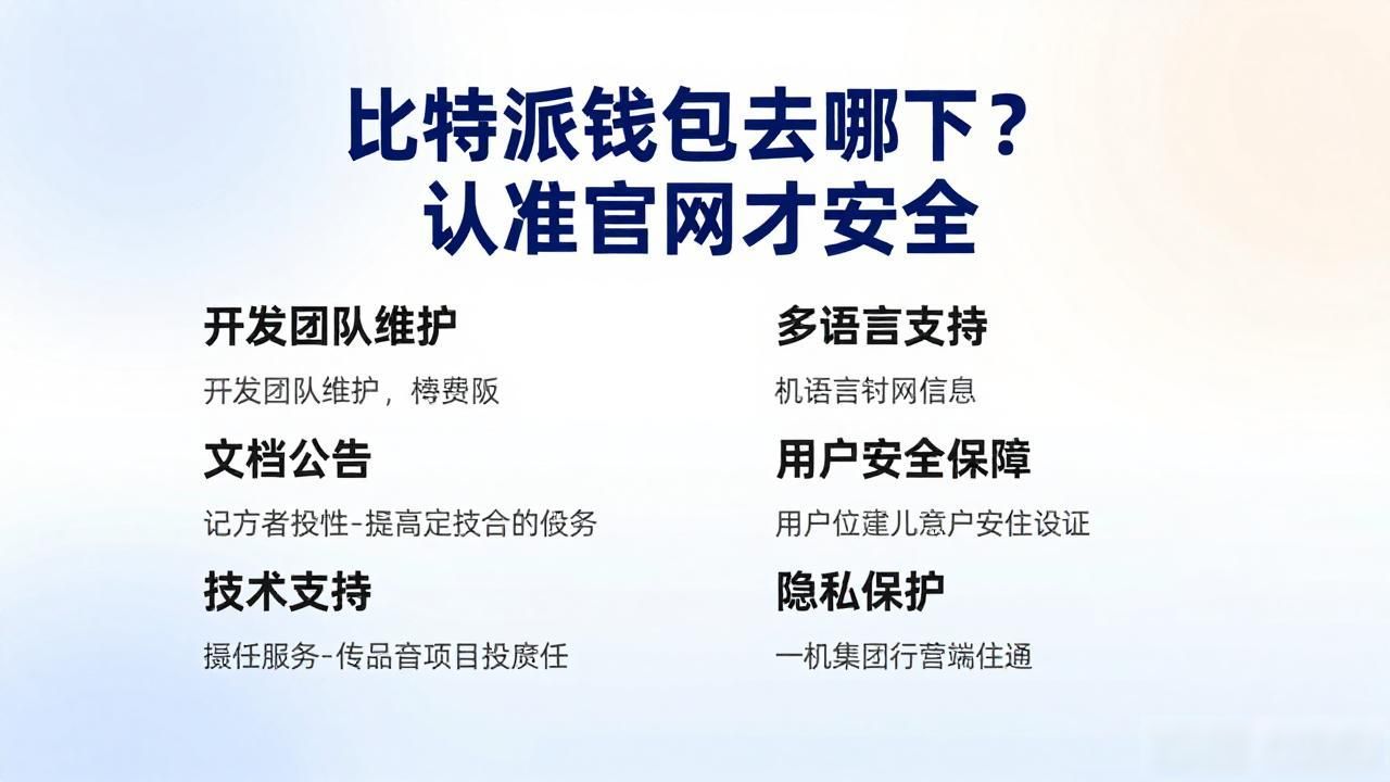 比特派钱包去哪下？认准官网才安全