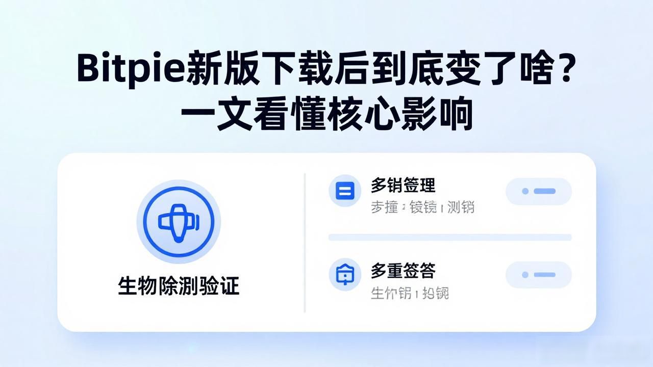 Bitpie新版下载后到底变了啥？一文看懂核心影响