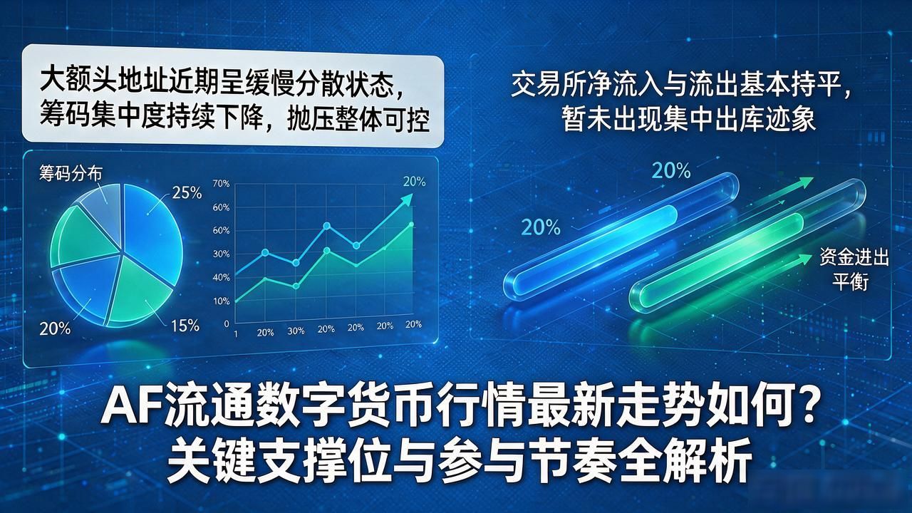 AF流通数字货币行情最新走势如何？关键支撑位与参与节奏全解析