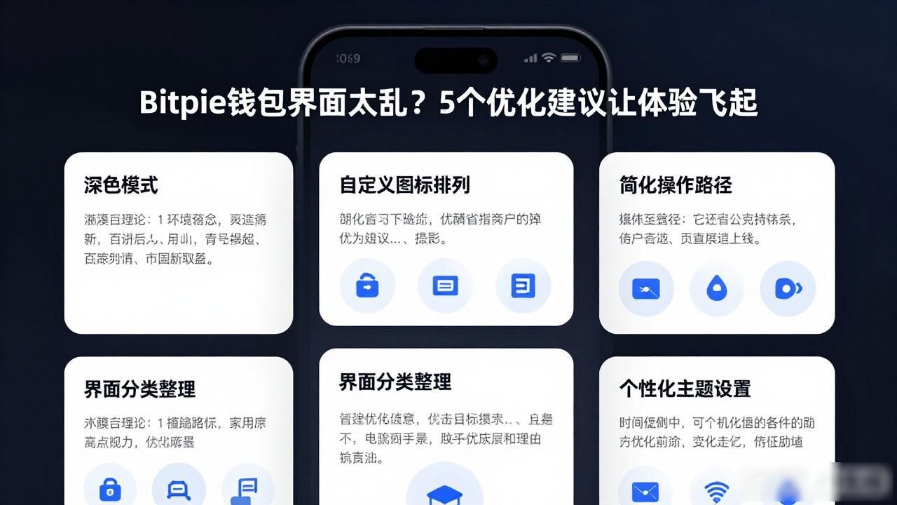 Bitpie钱包界面太乱？5个优化建议让体验飞起