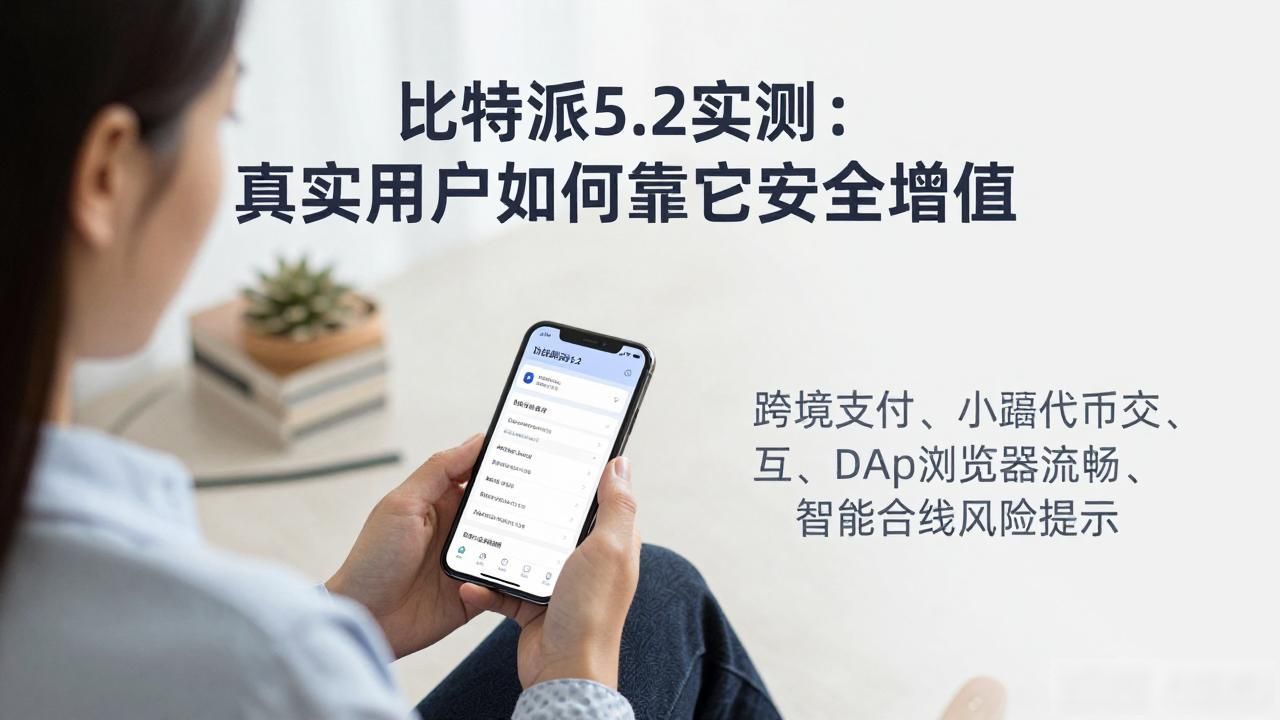 比特派5.2实测：真实用户如何靠它安全增值