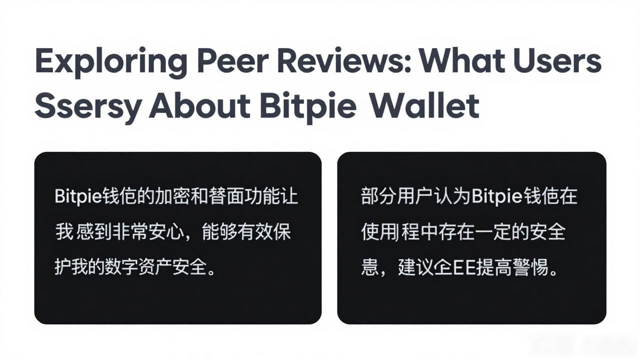 Exploring Peer Reviews： What Users Say About Bitpie Wallet Bitpie Wallet User Reviews: Is It Safe and Worth Using?