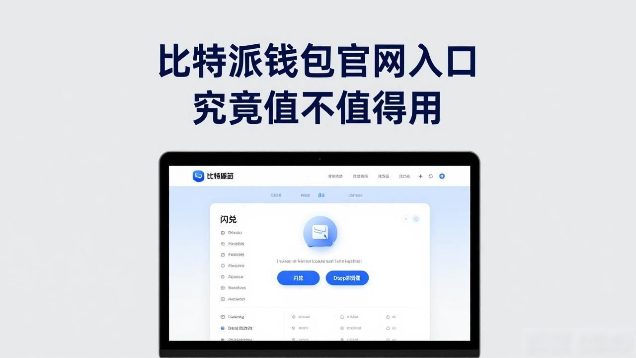 比特派钱包官网入口 究竟值不值得用