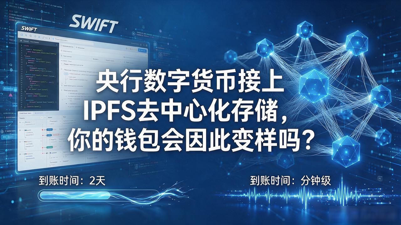 央行数字货币接上IPFS去中心化存储，你的钱包会因此变样吗