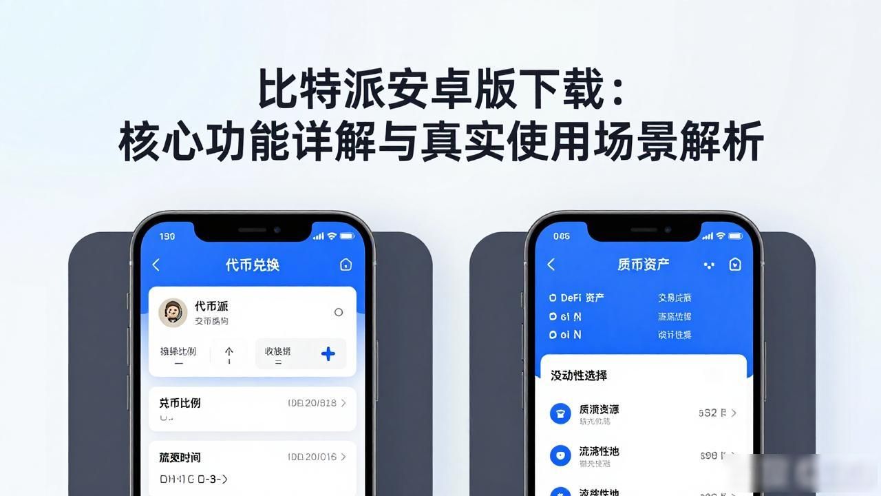 比特派安卓版下载：核心功能详解与真实使用场景解析