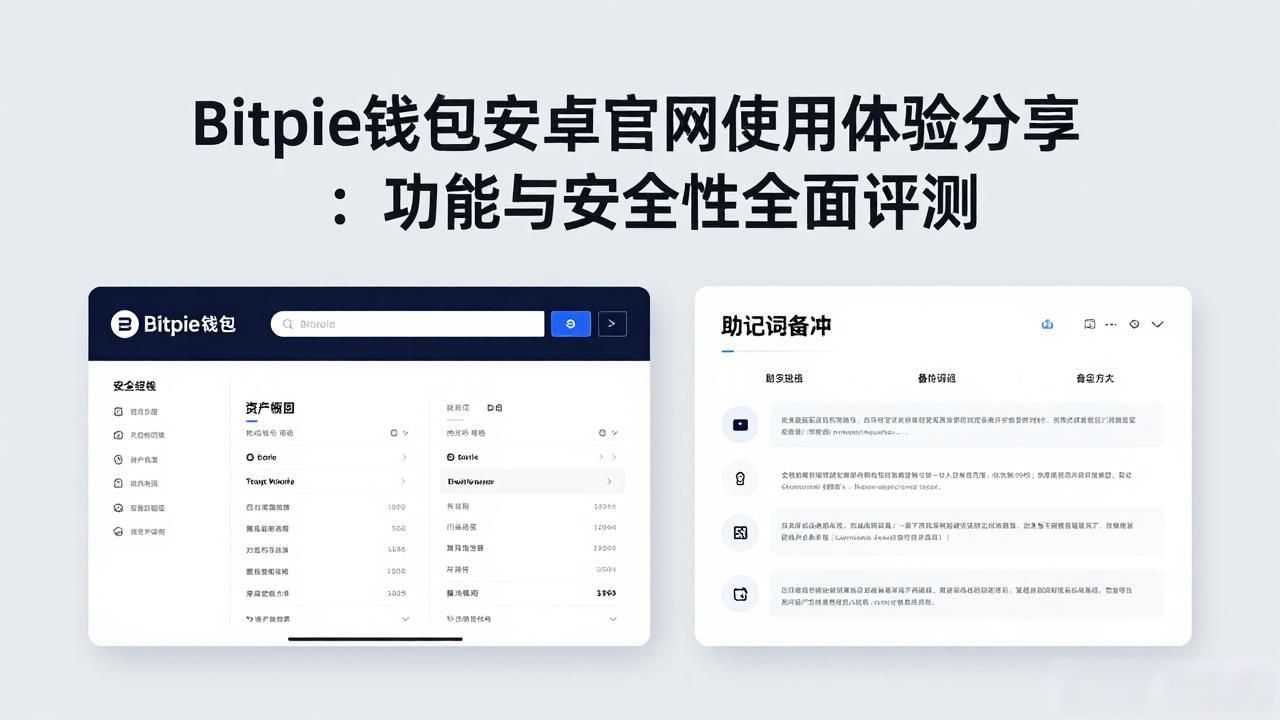 Bitpie钱包安卓官网使用体验分享：功能与安全性全面评测