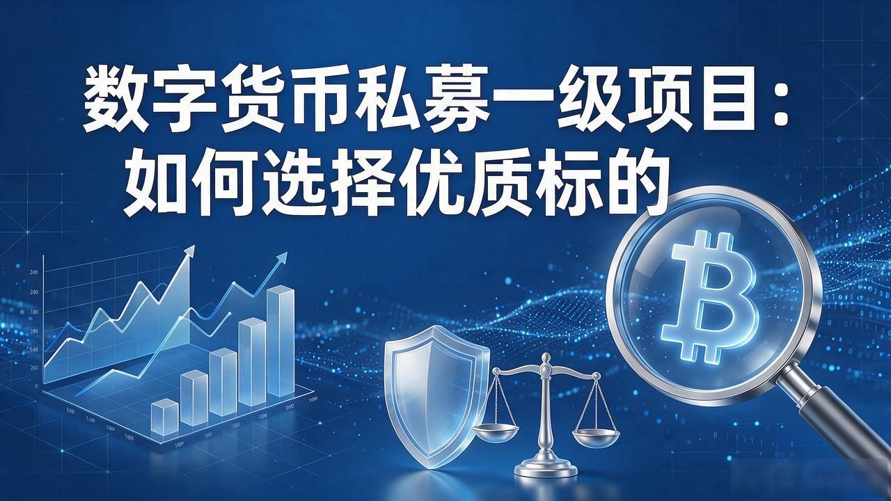 数字货币私募一级项目：如何选择优质标的