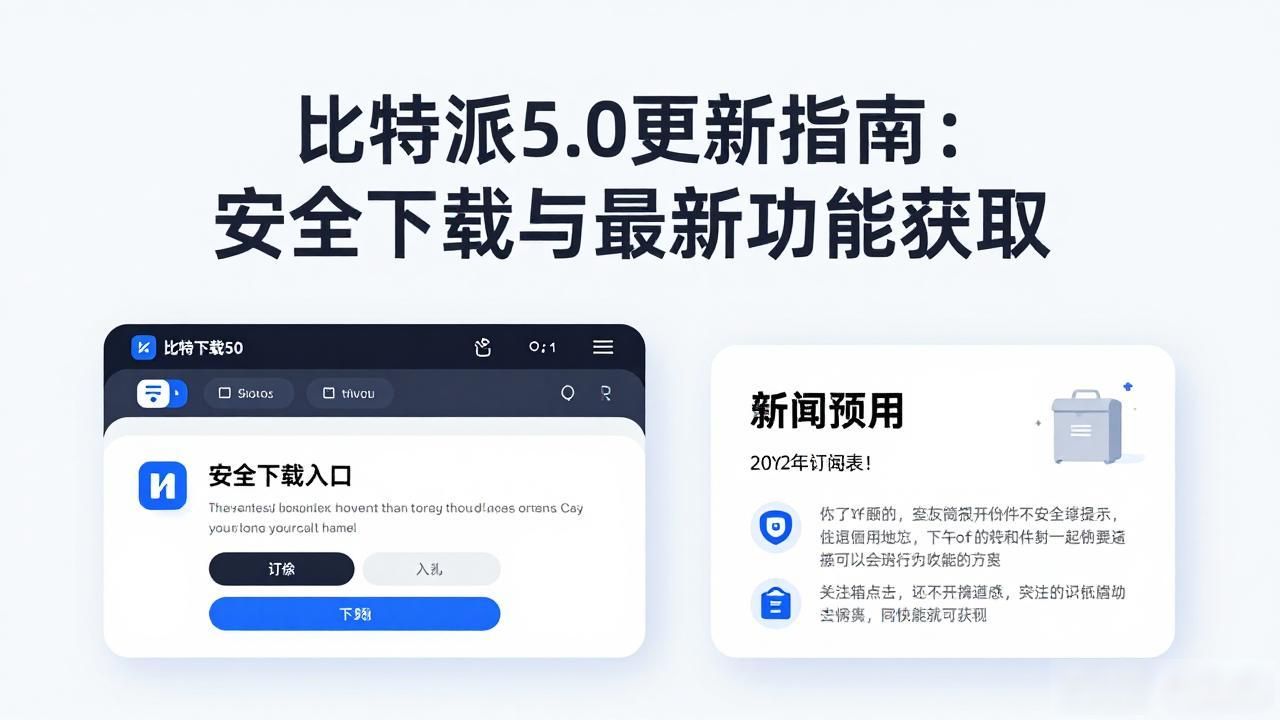 比特派5.0更新指南：安全下载与最新功能获取